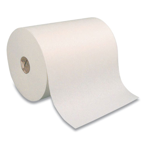 Hardwound Paper Towels, 7.87" x 800 ft, White, 6 Rolls/Carton
