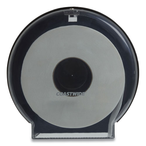 Coastwide Professional™ Jumbo Roll Toilet Paper Dispenser, 11.88 x 5.13 x 11, Translucent Smoke
