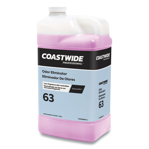 Image of Odor Eliminator 63 Concentrate for ExpressMix, Grapefruit, 3.25 L Bottle, 2/Carton
