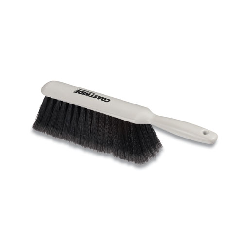 Synthetic-Fill Tile and Grout Brush, Black Plastic Bristles, 2.5 Brush,  8.5 Yellow Plastic Handle - Zerbee
