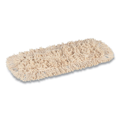 Image of Coastwide Professional™ Cut-End Dust Mop Head, Cotton, 18 X 5, White
