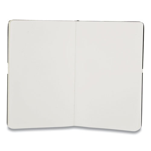 Image of Moleskine® Cahier Journal, 1-Subject, Narrow Rule, Black Cover, 10 X 7.5 Sheets, 3/Pack