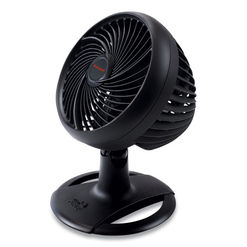 TurboForce Oscillating Table Fan, 10", 3 Speeds, Black
