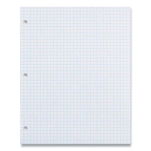 Composition Paper, 3-Hole, 8.5 x 11, 1/4", Quadrille: 4 sq/in, 500/Pack