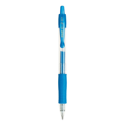 Image of Pilot® G2 Metallics Gel Pen, Retractable, Fine 0.7 Mm, Assorted Ink And Barrel Colors, 5/Pack