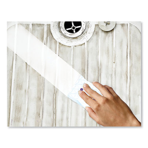 Magic Eraser Bathroom Scrubber, 4.6 x 2.3, White, 4/Pack