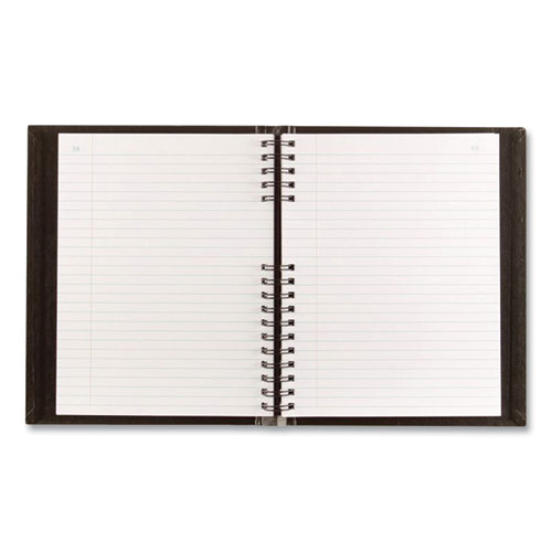 AccountPro Records Register Book, Black Cover, 9.5 x 6 Sheets, 300 Sheets/Book