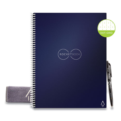 Core Smart Notebook, Dotted Rule, Midnight Blue Cover, (16) 11 x 8.5 Sheets