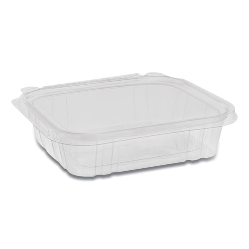 EARTHCHOICE TAMPER EVIDENT DELI CONTAINER, 20 OZ, 7.25 X 6.38 X 1.71, 1-COMPARTMENT, CLEAR, 234/CARTON