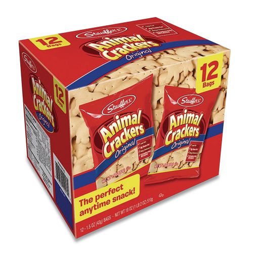 Stauffer'S® Animal Crackers, 1.5 Oz Bag, 12/Box