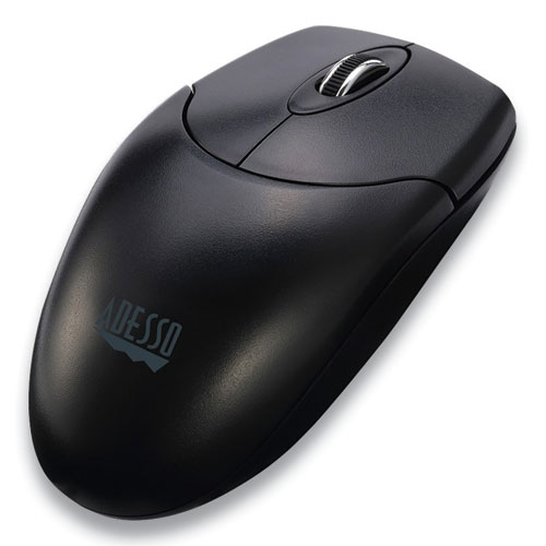 Image of iMouse M60 Antimicrobial Wireless Mouse, 2.4 GHz Frequency/30 ft Wireless Range, Left/Right Hand Use, Black