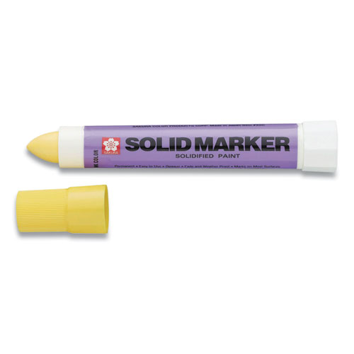 Permanent Paint Marker, Fine Bullet Tip, Yellow  Emergent Safety Supply:  PPE, Work Gloves, Clothing, Glasses