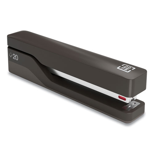 Image of Tru Red™ Desktop Plastic Full Strip Stapler, 20-Sheet Capacity, Black