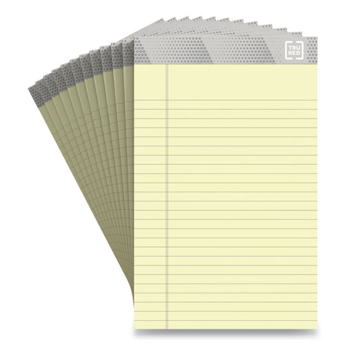 Image of Notepads, Narrow Rule, 50 Canary-Yellow 5 x 8 Sheets, 12/Pack