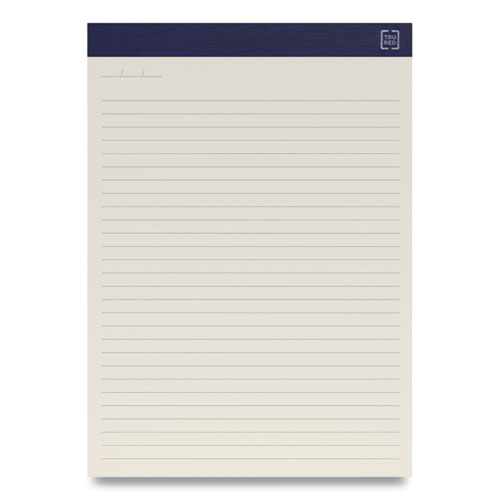 Image of Tru Red™ Notepads, Wide/Legal Rule, 50 Ivory 8.5 X 11.75 Sheets, 12/Pack