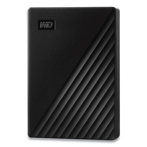 Image of MY PASSPORT External Hard Drive, 5 TB, USB 3.2, Black