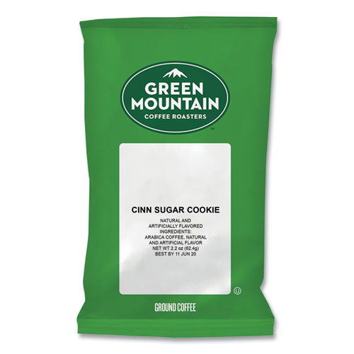 Image of Green Mountain Coffee® Cinnamon Sugar Cookie Coffee Fraction Packs, 2.2 Oz, 50/Carton