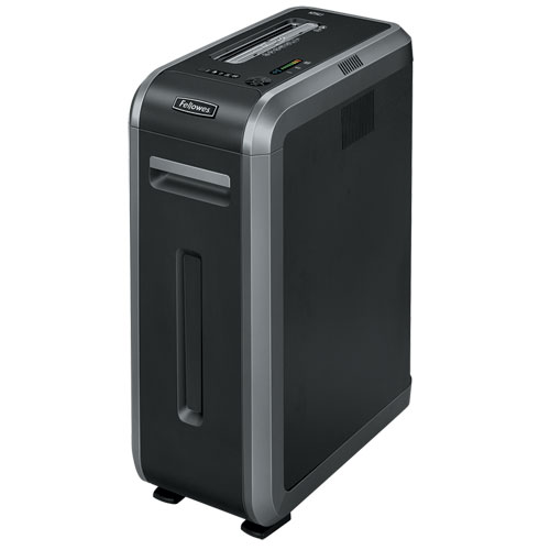 Image of Fellowes® Powershred 125Ci 100% Jam Proof Cross-Cut Shredder, 20 Manual Sheet Capacity