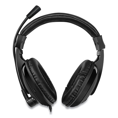 Image of Xtream H5 Multimedia Headset with Mic, Binaural Over the Head, Black