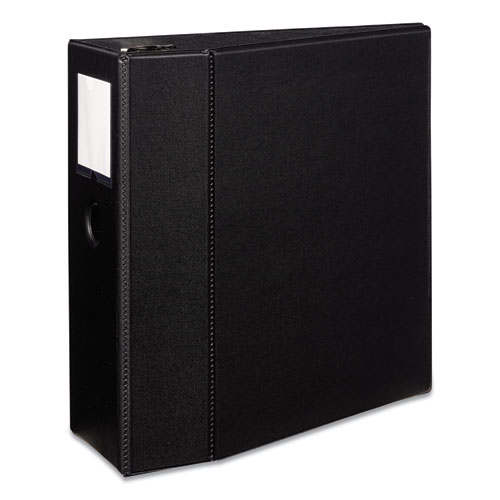 Image of Avery® Durable Non-View Binder With Durahinge And Ezd Rings, 3 Rings, 5" Capacity, 11 X 8.5, Black, (8901)