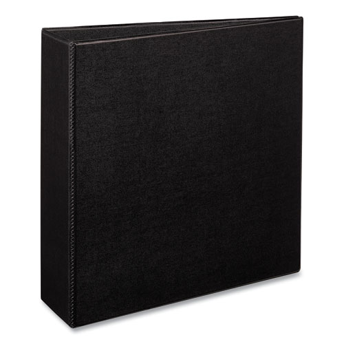DURABLE NON-VIEW BINDER WITH DURAHINGE AND EZD RINGS, 3 RINGS, 3" CAPACITY, 11 X 8.5, BLACK, (7701)