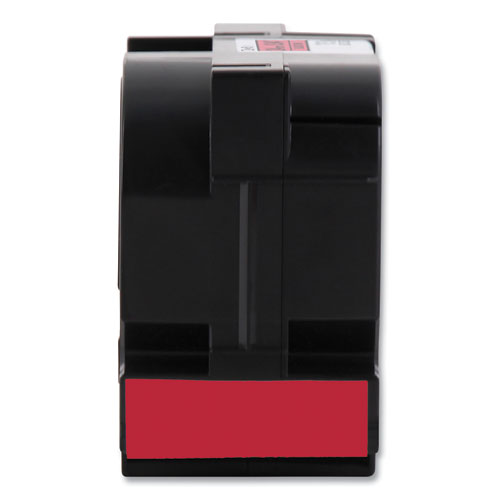 Image of Brother P-Touch® Tze Standard Adhesive Laminated Labeling Tape, 1.4" X 26.2 Ft, Black On Red