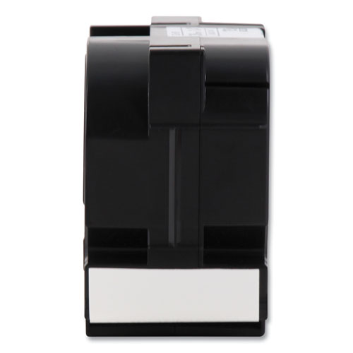 TZe Standard Adhesive Laminated Labeling Tape, 1.4" x 26.2 ft, Black on Matte White
