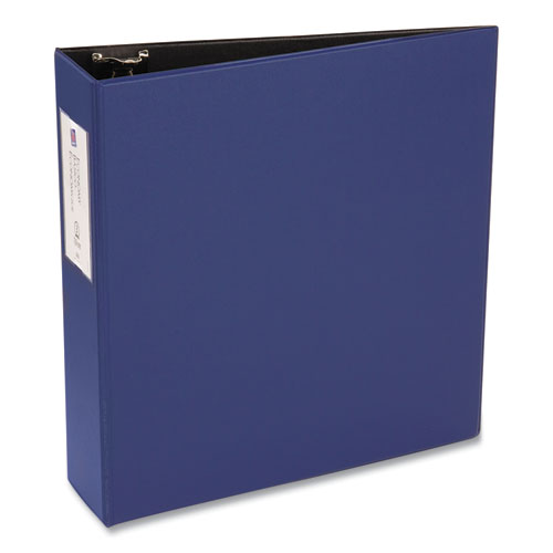 Image of Avery® Economy Non-View Binder With Round Rings, 3 Rings, 3" Capacity, 11 X 8.5, Blue, (4600)
