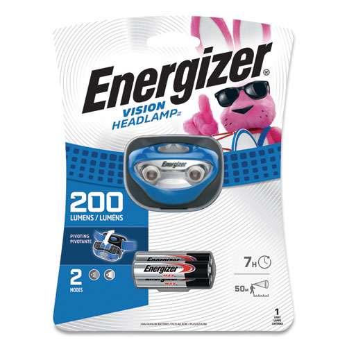 Energizer® LED Headlight, 3 AAA Batteries (Included), Blue