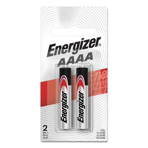 Energizer® MAX Alkaline AAAA Batteries, 1.5 V, 2/Pack