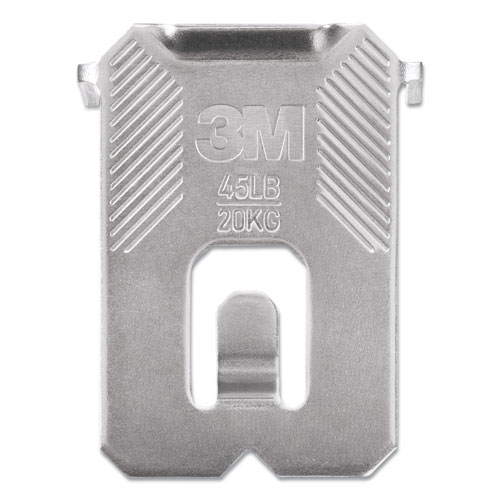 Claw Drywall Picture Hanger, Stainless Steel, 45 lb Capacity, 3 Hooks and 3 Spot Markers