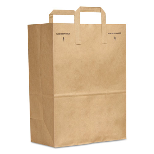 Large Kraft Brown Paper Grocery Bags (50 Count) 57lb by Stock Your Home