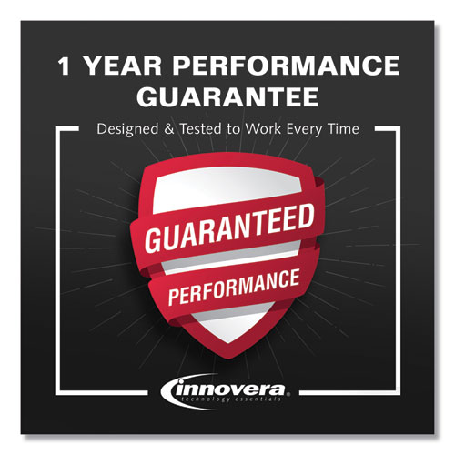 Image of Innovera® Remanufactured Black MICR Toner, Replacement for 81AM (CF281AM), 10,500 Page-Yield