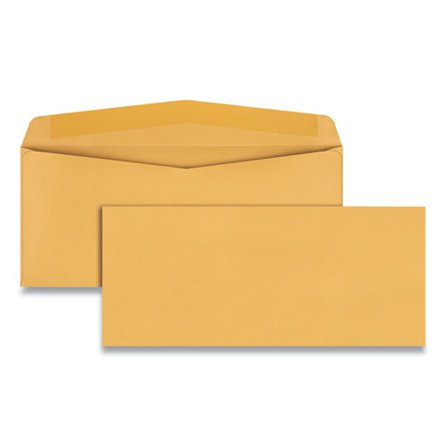 Kraft Envelope, 14, Commercial Flap, Gummed Closure, 5 x 11.5, Brown Kraft, 500/Box