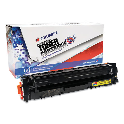 7510016891054 Remanufactured CF502X (202X) High-Yield Toner, 2,500 Page-Yield, Yellow