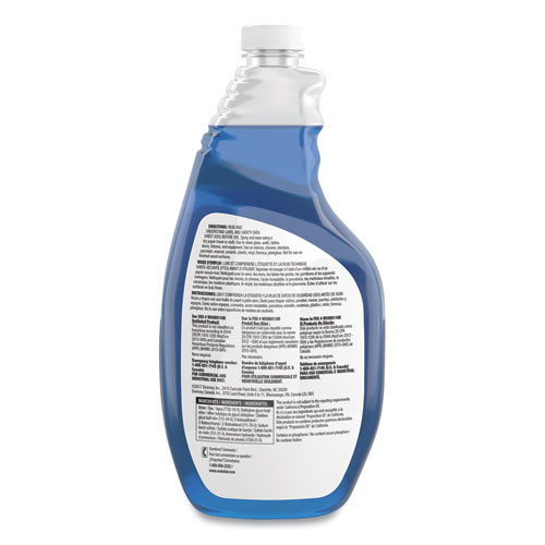 Glance Powerized Glass and Surface Cleaner, Liquid, 32 oz, 4/Carton