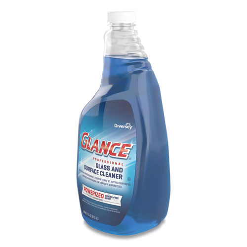 Image of Diversey™ Glance Powerized Glass And Surface Cleaner, Liquid, 32 Oz, 4/Carton