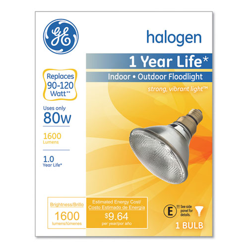 Energy-Efficient PAR38 Halogen Bulb GEL62706