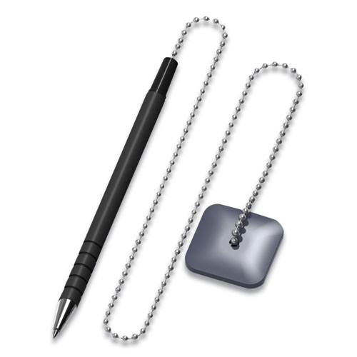 Image of Universal™ Ballpoint Counter Pen, Medium 0.7 Mm, Black Ink, Black