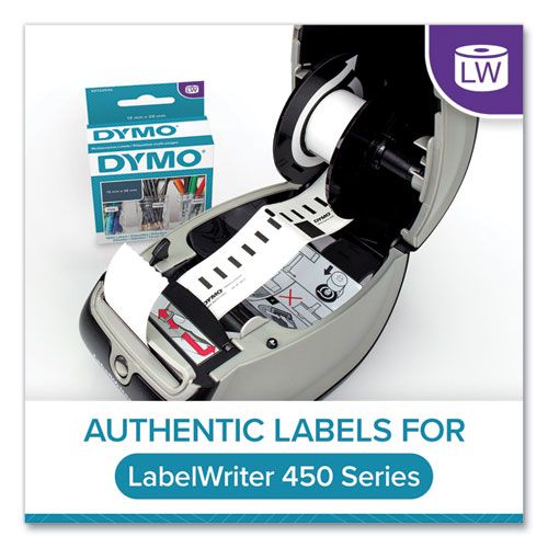 Image of Dymo® Labelwriter Wireless Black Label Printer, 71 Labels/Min Print Speed, 5 X 8 X 4.78