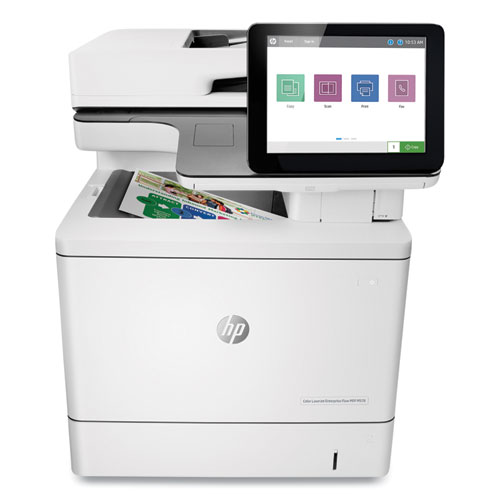 LaserJet Enterprise Flow MFP M578c Multifunction Printer, Copy/Fax/Print/Scan