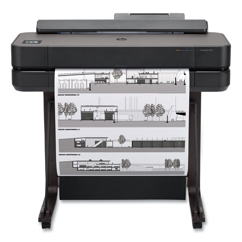 Image of Hp Designjet T630 36" Large-Format Wireless Plotter Printer
