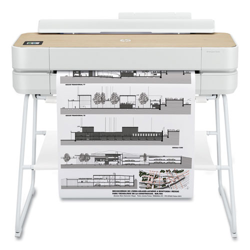 DesignJet Studio 24" Wood Large-Format Wireless Plotter Printer