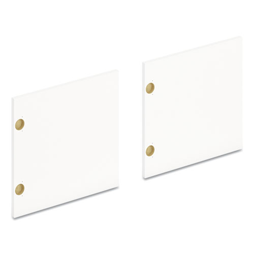 HON® Mod Laminate Doors for 48"W Mod Desk Hutch, 15.87 x 14.83, Simply White, 3/Carton