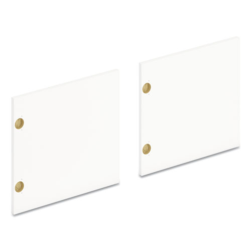 Mod Laminate Doors for 66"W Mod Desk Hutch, 16.37 x 14.83, Simply White, 2/Carton
