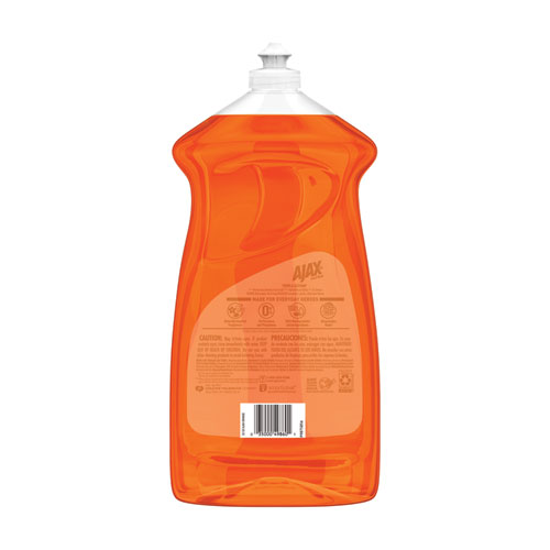 Image of Dish Detergent, Liquid, Antibacterial, Orange, 52 oz, Bottle, 6/Carton