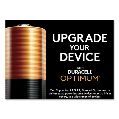 Image of Optimum Alkaline AA Batteries, 4/Pack