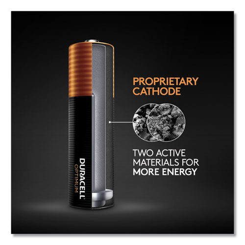 Image of Optimum Alkaline AA Batteries, 8/Pack