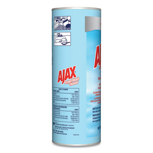 Image of Ajax® Oxygen Bleach Powder Cleanser, 21Oz Can, 24/Carton
