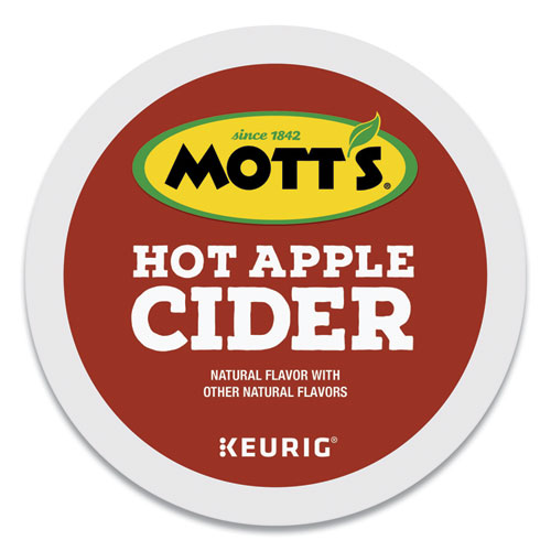 Image of Mott'S® Hot Apple Cider K-Cup Pods, 1 Oz K-Cup Pod, 24/Box